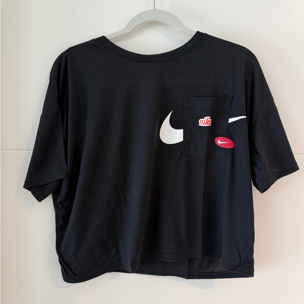Nike Black and White Logo Tee